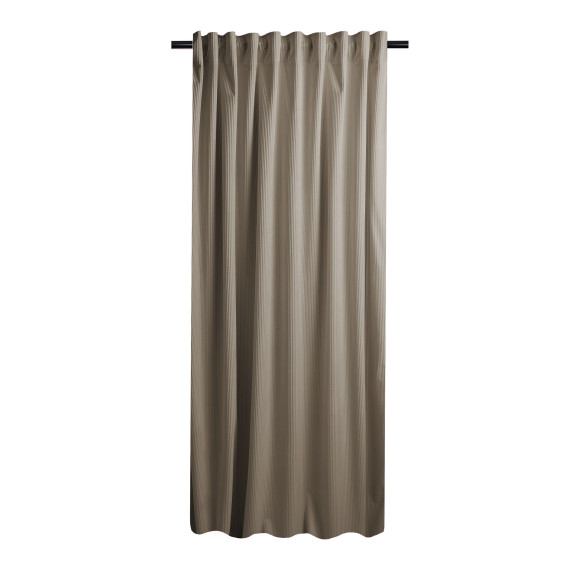 Zasłona z taśmą CASUAL CHIC 140x270 beż